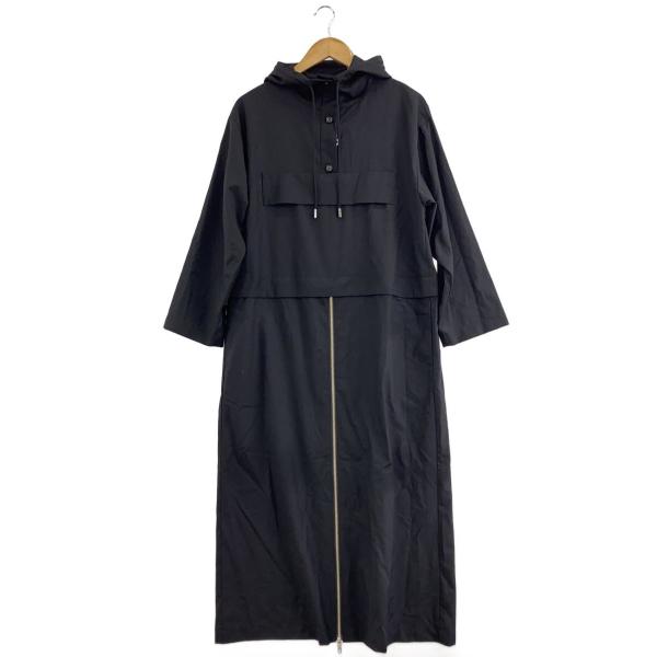 RIM.ARK◆ワンピース/36/ポリエステル/BLK/無地/460HAS33-0951