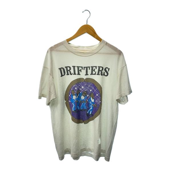 80S/Tシャツ/コットン/ホワイト/DRIFTERS/穴有