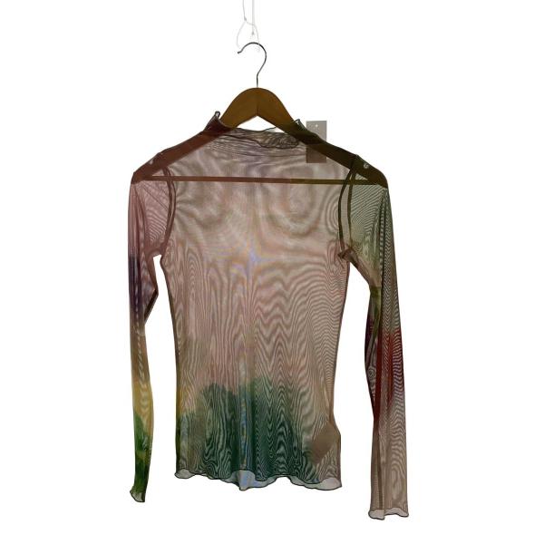 AMERI◆24SS/長袖ブラウス/FREE/ポリエステル/マルチカラー/0124203130050...