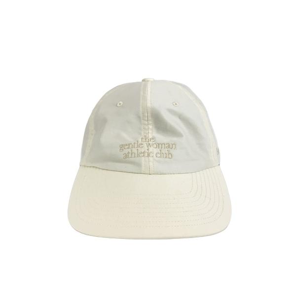 Americana◆キャップ/コットン/ホワイト/無地/レディース