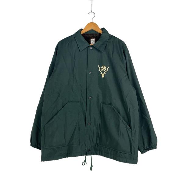 South2 West8(S2W8)◆ナイロンジャケット/L/ナイロン/グリーン/DI871/コーチ...