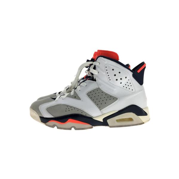 NIKE◆AIR JORDAN 6 RETRO/エアジョーダンレトロ/ホワイト/384664-104...