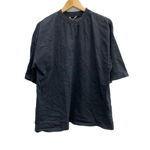 AURALEE◆ROOTS to BRANCHES/SOFT CORD/Tシャツ/4/コットン/BL...