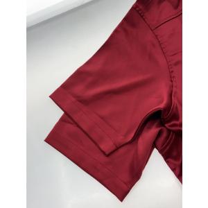 STUSSY◆シャツ/M/ポリエステル/RED//の詳細画像4