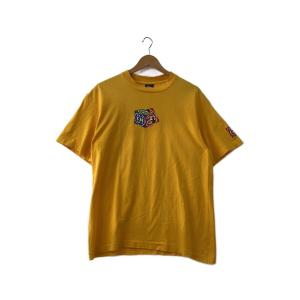 STUSSY◆Tシャツ/L/コットン/YLW/? NULL ?