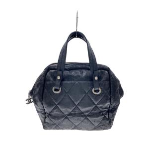 CHANEL◆ハンドバッグ/--/BLK//
