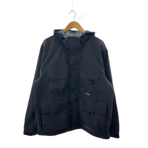 STUSSY◆SOLID TAPED SEAM FIELD JACKET/マウンテンパーカ/フーデッ...