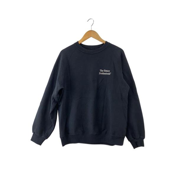 the ennoy professional◆スウェット/M/コットン/BLK/SS21BRENCT...