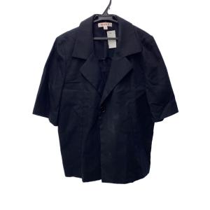 MASU◆ナイロンジャケット/38/コットン/BLK/無地/MSSS-SH0522