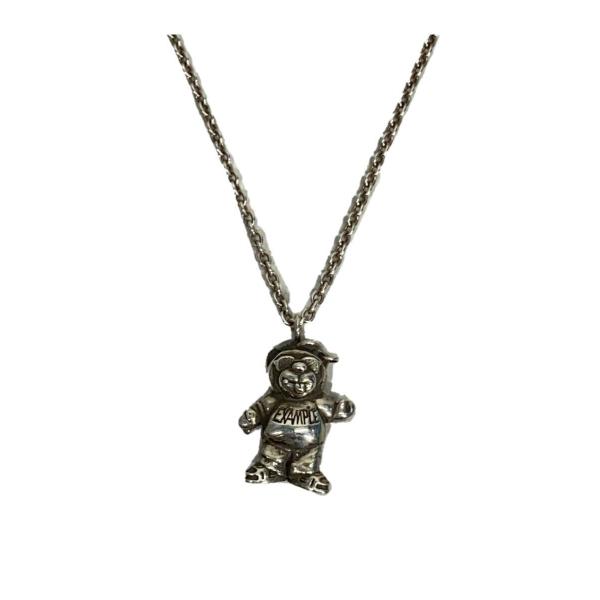 GARNI◆BB BEAR NECKLACE/SV925/SLV/トップ有/メンズ