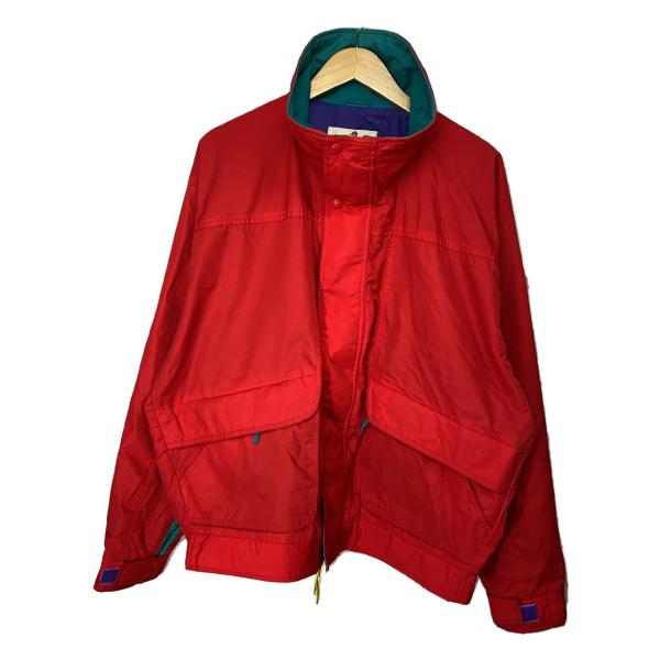 80s/EMS/マウンテンパーカ/L/ナイロン/RED