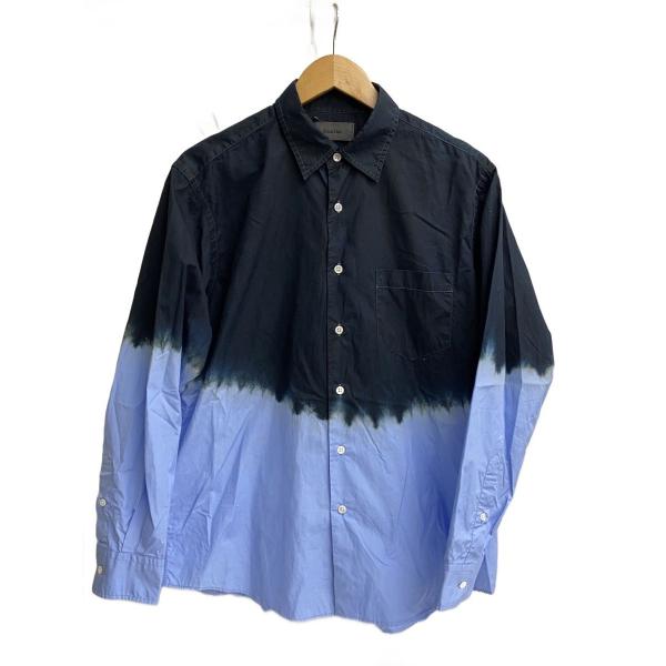 Ernie Palo◆Product dye Standard Shirt/46/コットン/BLU/...