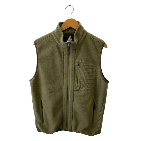 Marmot◆200Kit Vest/フリースベスト/L/ポリエステル/KHK/TOMSJL47IF