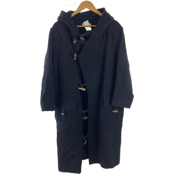 ISAMU-ISHII/80-90s/デザインダッフルコート/9/ウール/NVY/LL0-4404