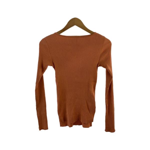 AURALEE◆for Ron Herman/Giza Boat Neck Pullover/0/コ...