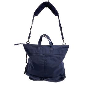 Porter Classic◆ニュートンヘルメットケースL/ショルダーバッグ/ナイロン/NVY/無地//