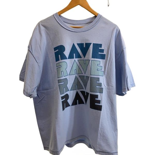 ISNESS MUSIC◆Tシャツ/FREE/コットン/BLU/プリント//