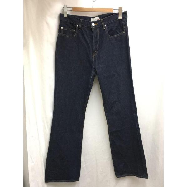 JieDa◆DENIM FLARE PANTSデニムフレアパンツボトム/2/コットン/IDG/Jie...