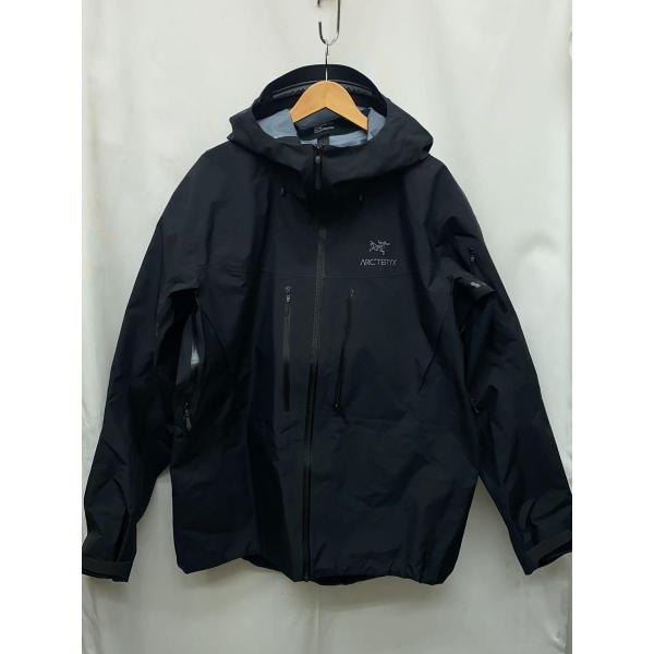 ARC’TERYX◆ナイロンジャケット/XL/ナイロン/BLK/無地/X000007555/ALPH...