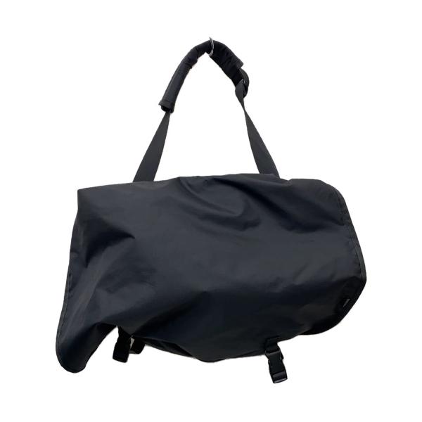 PACKING◆ショルダーバッグ/ナイロン/BLK