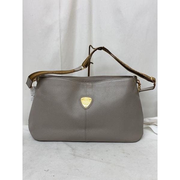 ATAO◆elvyエルヴィ/2WAYショルダーハンドバッグ/レザー/GRY