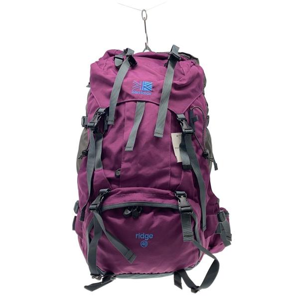 KARRIMOR◆ridge 40/バックパック/リュック/PUP/無地//