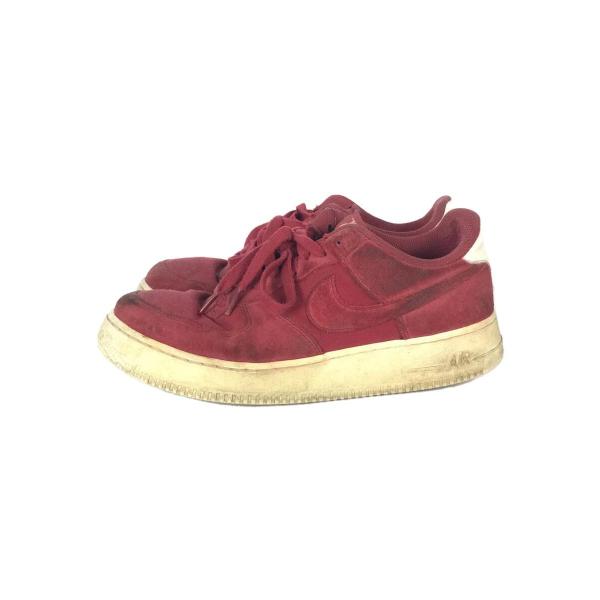 NIKE◆AIR FORCE 1 07 SUEDE/エアフォーススエード/レッド/AO3835-60...