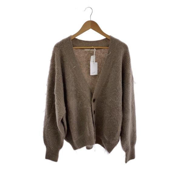 mill◆カーディガン(厚手)/2/モヘア/BEG/M22-2-005//