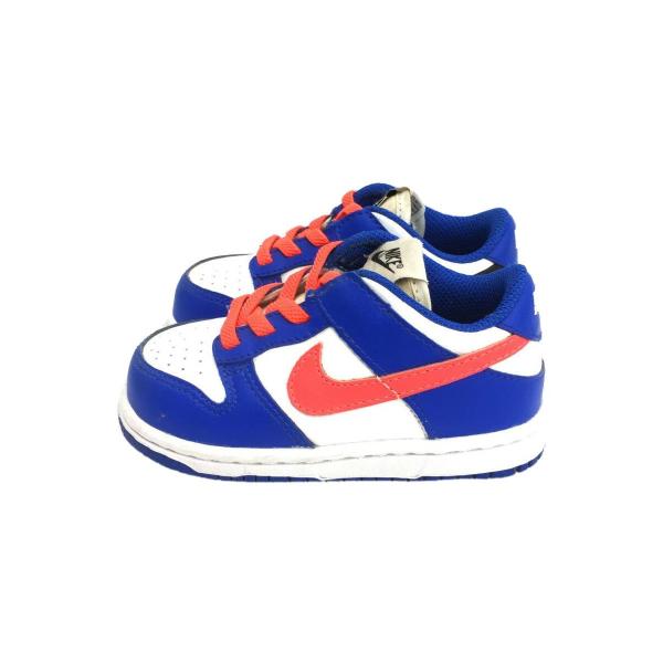 NIKE◆キッズ靴/13cm/スニーカー/BLU/DUNK LOW/CW1589-104