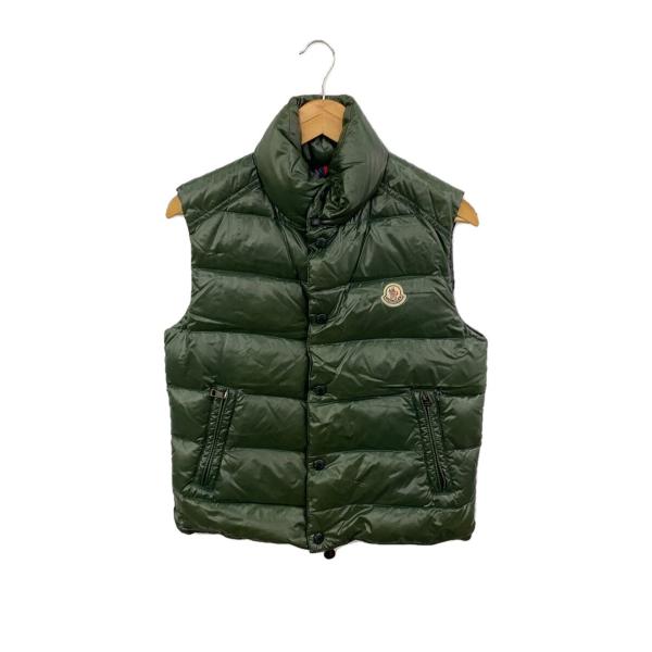 MONCLER◆ダウンベスト/0/ナイロン/GRN/無地/102-091-41350-50/TIB ...