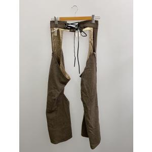 MASU◆22AW/ボトム/44/ウール/BRW/MVFW-PT1222/TOWN CHAPS