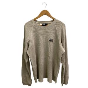 STUSSY◆長袖Tシャツ/L/コットン/グレー...の商品画像