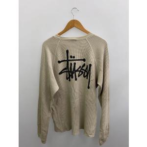 STUSSY◆長袖Tシャツ/L/コットン/グレ...の詳細画像1