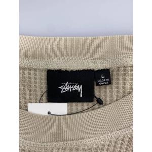 STUSSY◆長袖Tシャツ/L/コットン/グレ...の詳細画像2