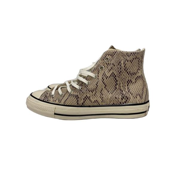 CONVERSE◆ハイカットスニーカー/26cm/BEG/レザー/1SD288/LEATHER AL...