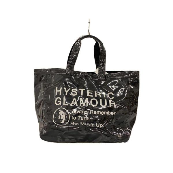 HYSTERIC GLAMOUR◆トートバッグ/PVC/BLK