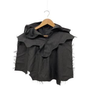 MASU◆MASU/服飾雑貨/ウール/GRY/メンズ/MPFW-OJ0324/フード付きつけ襟//