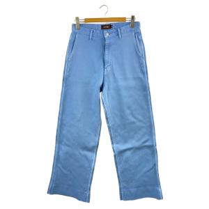 MASU◆BAGGY PIQUE PANTS/ボトム/46/コットン/BLU/B25K6PT001