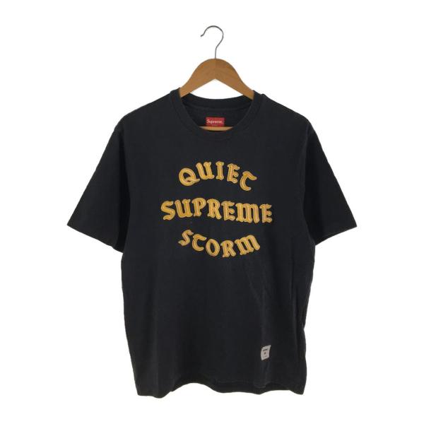 Supreme◆21AW/Quiet Storm S/S Tee/M/コットン/NVY/無地