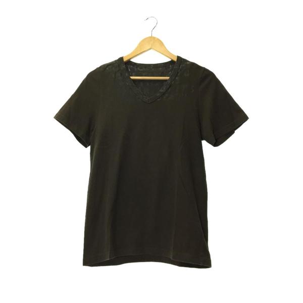 Maison Margiela◆エイズTEE/Tシャツ/S/コットン/ブラウン/30GC999420...