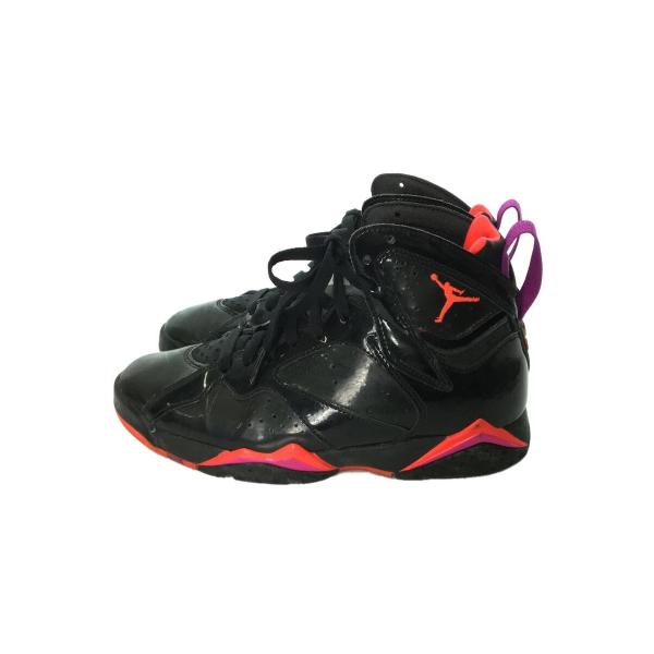 NIKE◆WMNS AIR JORDAN 7 RETRO/ウィメンズエアジョーダン7レトロ/ブラック...