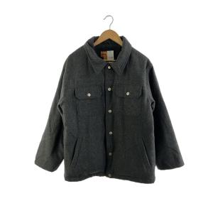 STUSSY◆ステンカラーコート/L/ウール/GRY/無地｜ssol-shopping