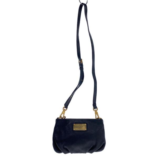 MARC BY MARC JACOBS◆ショルダーバッグ/レザー/BLK