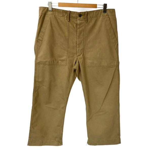 RRL◆LIMITED EDITION/ヨゴレ箇所有/裾破れ有/ベイカー/ボトム/36/コットン/C...