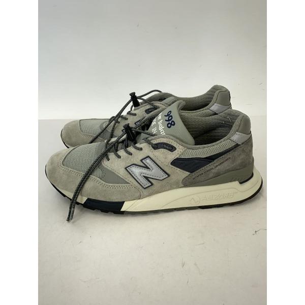 NEW BALANCE◆ローカットスニーカー/25.5cm/GRY/U998WT
