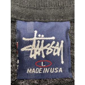 STUSSY◆Tシャツ/L/コットン/BLK//の詳細画像2
