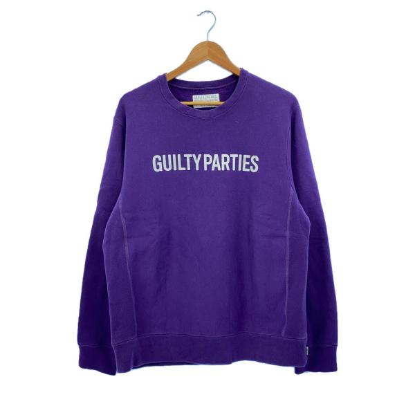 WACKO MARIA◆GUILTY PARTIES/スウェット/XL/コットン/PUP/プリント/...