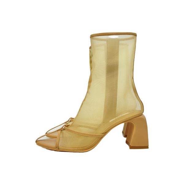 AMERI◆サンダルライクブーツ/M/BEG