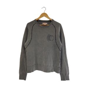 MASU◆スウェット/46/コットン/GRY/無地//