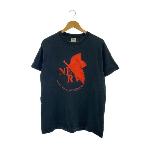 DELTA◆00s/新世紀エヴァンゲリオン/NERV/GAINAX/Tシャツ/M/コットン/BLK/...